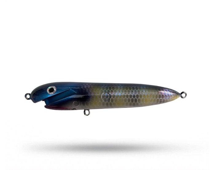 Baby Jerko - Blue Perch UV  i gruppen Fiskedrag / Jerkbaits hos Örebro Fiske & Outdoor AB (Baby J Blue Perch)